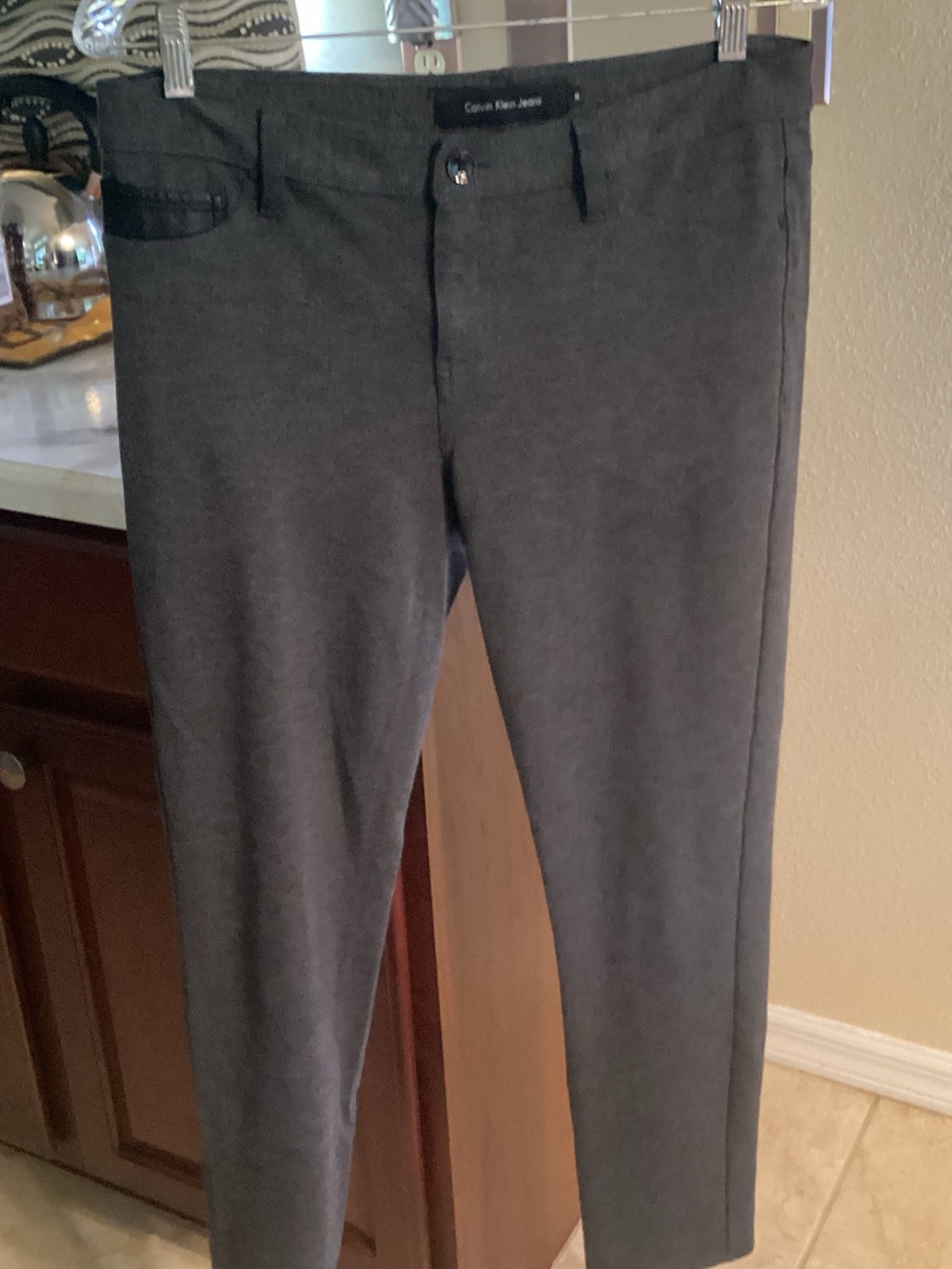 Calvin Klein Charcoal Dress Pants - Modern Slim 27” Inseam